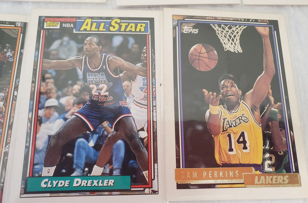 Kevin Gamble, Robert Parish Celtics Clyde Drexler, and more Basketball Cards
