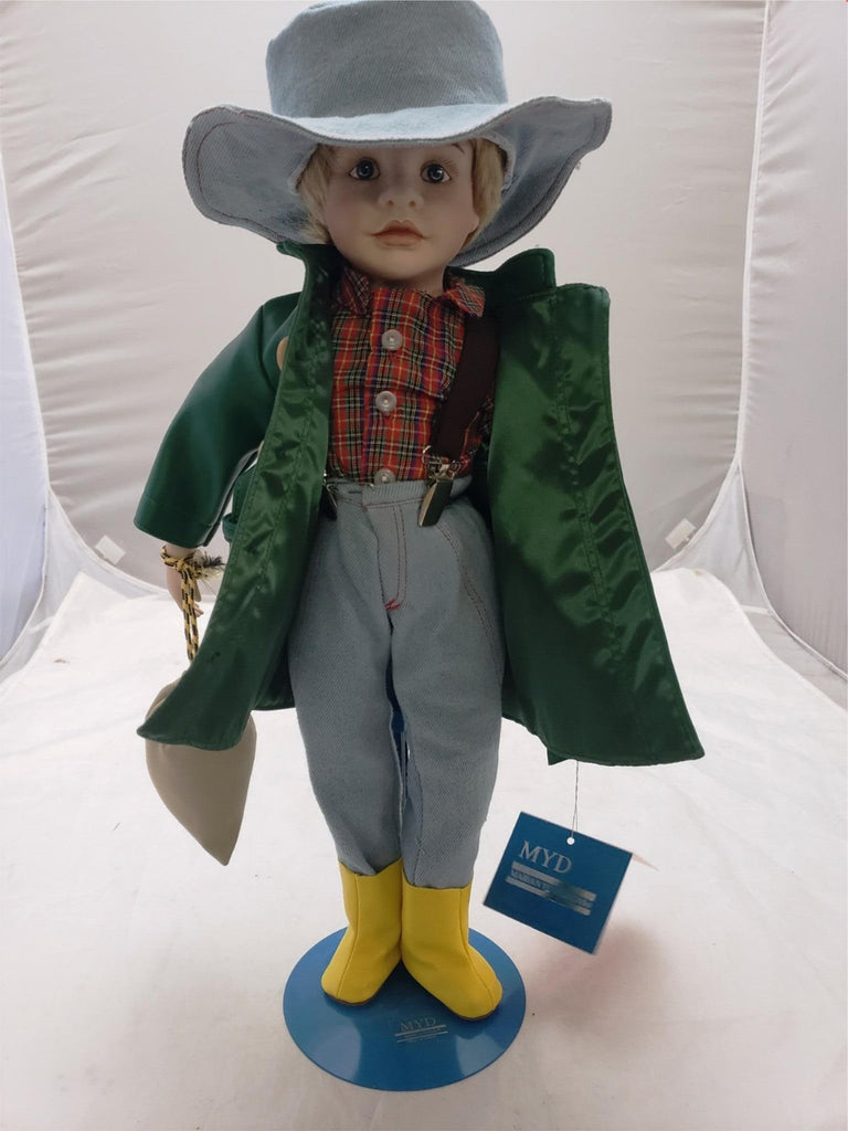 World Gallery Porcelain Boy Doll Hand Numbered Limited Edition