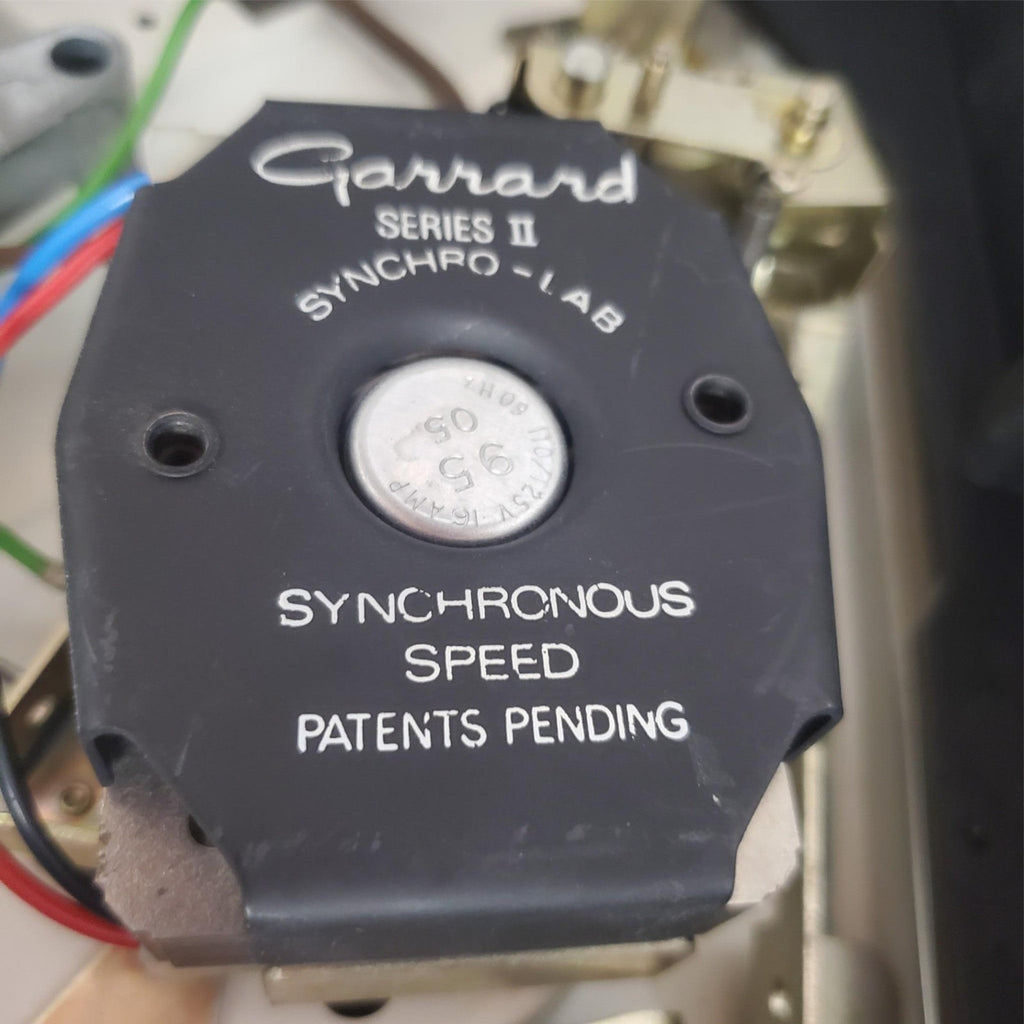 Garrard Series II Synchro-1 AB Speed Patents Pending