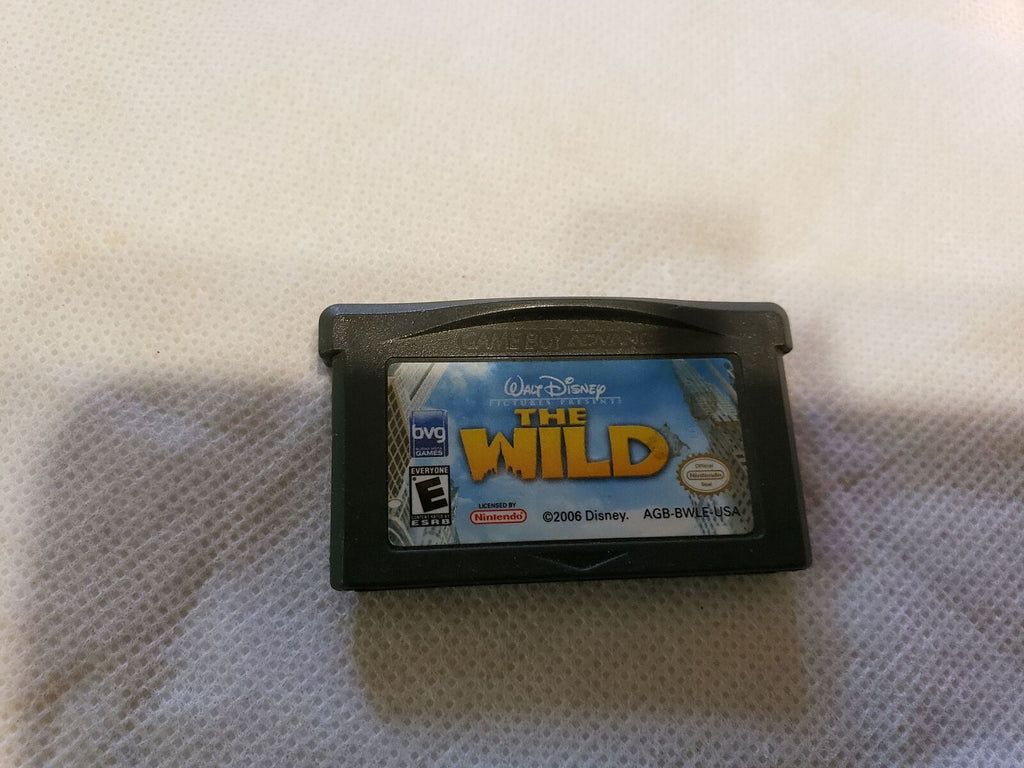 Walt Disney Pictures Presents The Wild Nintendo Game Boy Advance GBA, 2006 Cartr