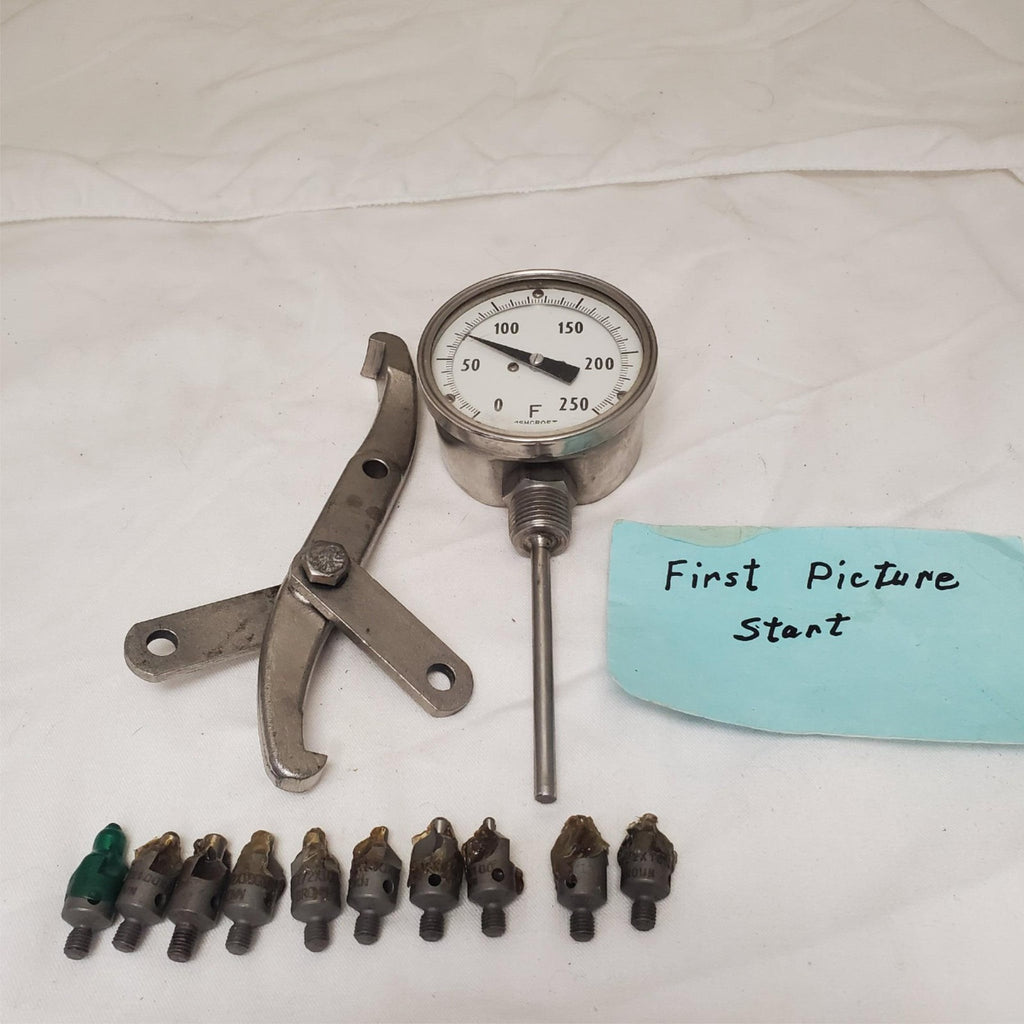 Ashcroft Pressure Gauge and Brown Drill Bits