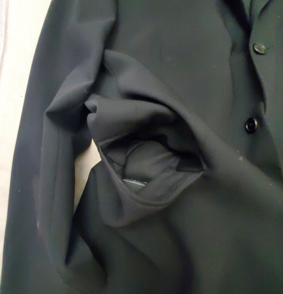 Roberto Villini Italy Navy Blue Sport Coat Jacket Blazer Size 44R