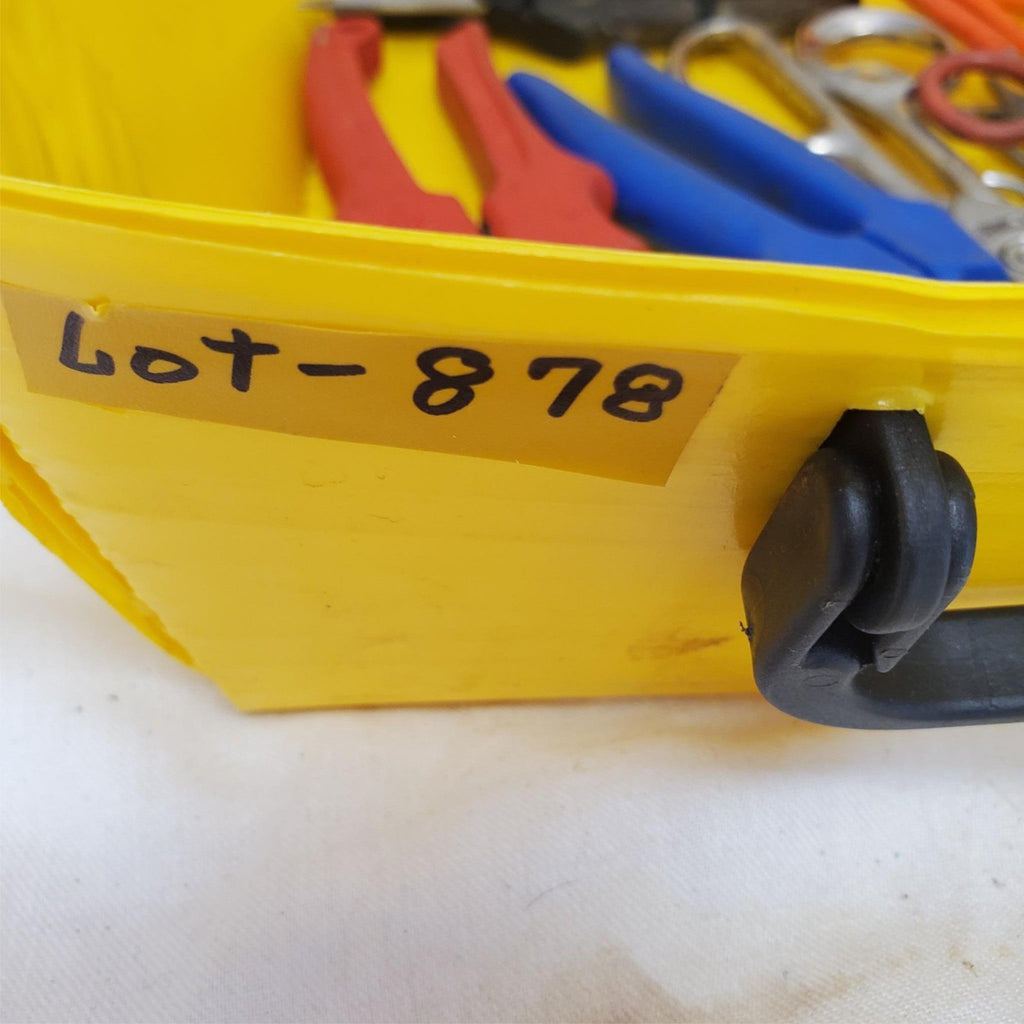 Lot of 9 Assorted Shears Scissors & Crimping Tool LOT-878