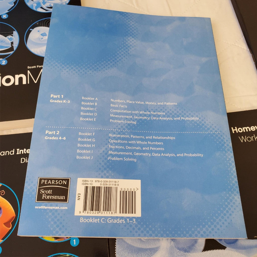 enVisionMath Common Core Math Diagnosis and Intervention System Part 1 Booklets
