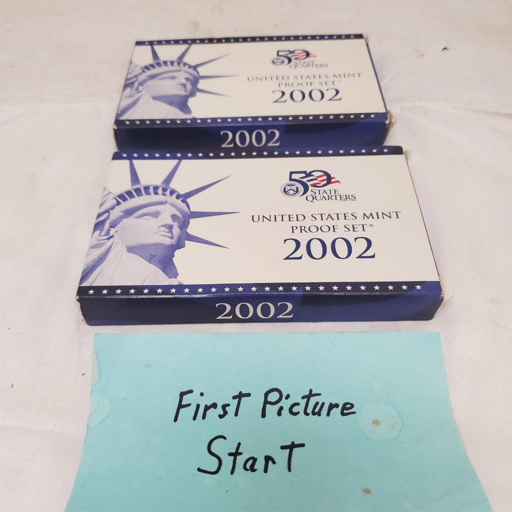 2002-S Proof Set 10 Coin US Mint Set w/ OGP & COA Uncirculated Collector Coins