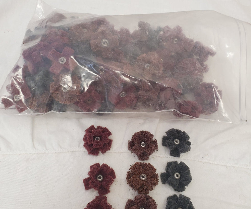 Lot of Scotch-Brite Metalworking Cross Buffs