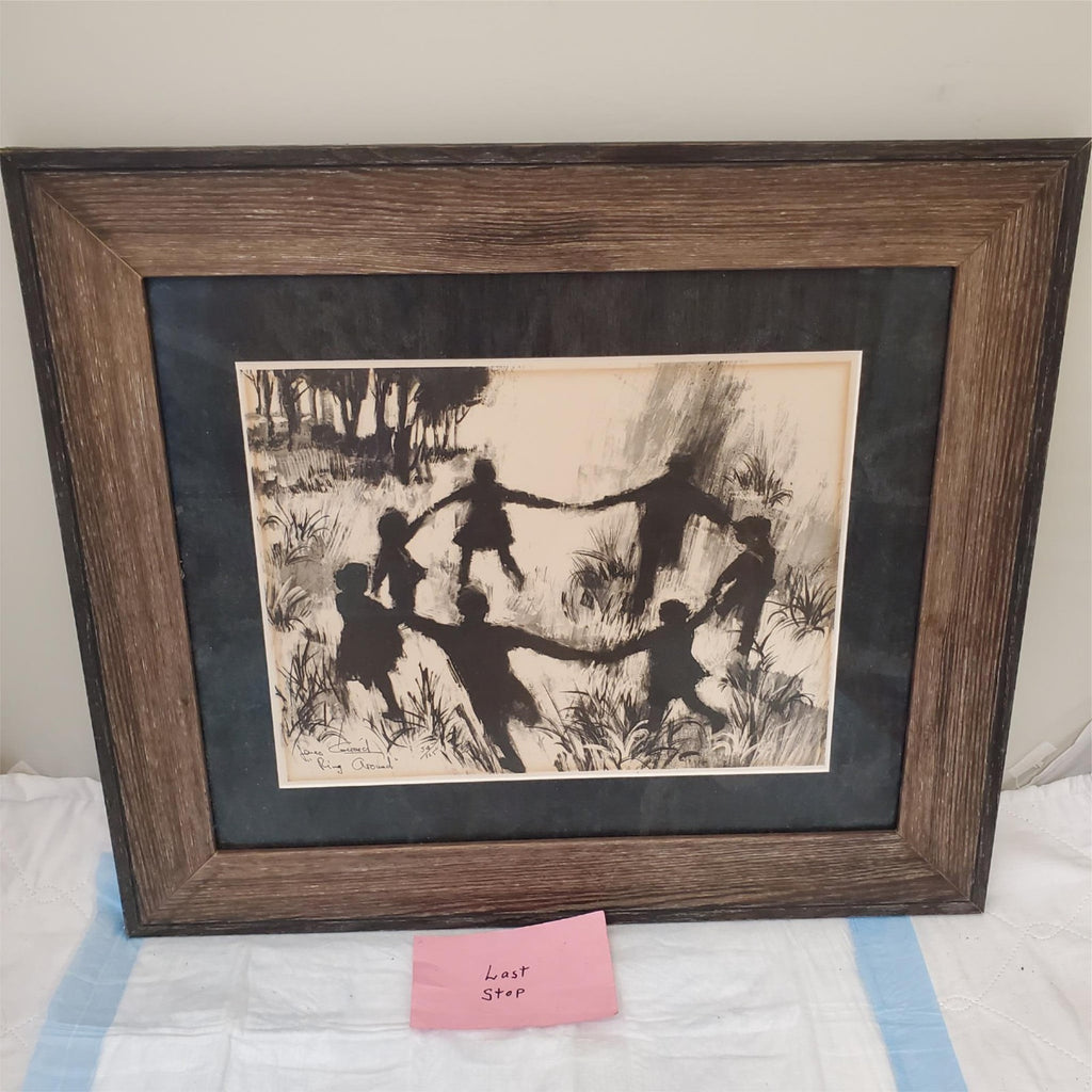 Jonas Gerard Signed & Numbered Framed Lithograph Ring Around