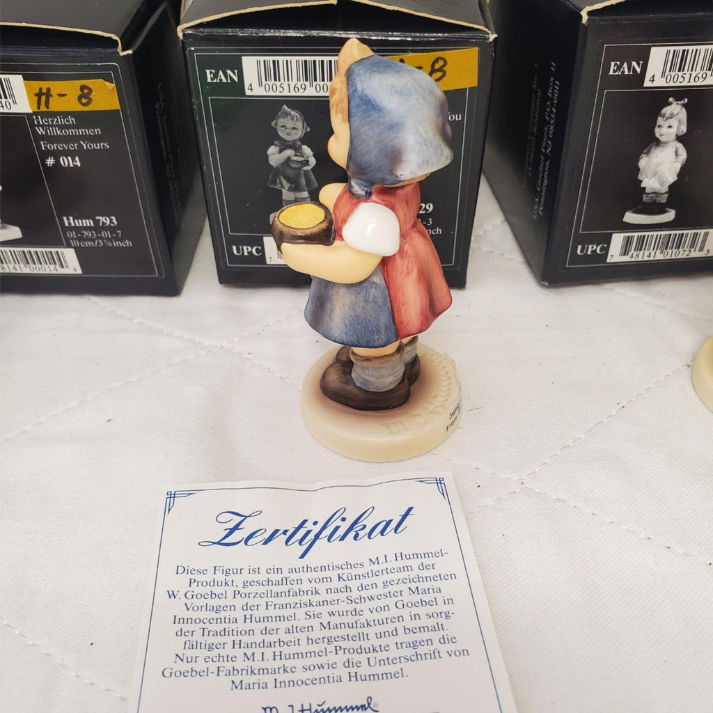 Lot of 4 Various Vintage Goebel MI Hummell Club Figurines H-8