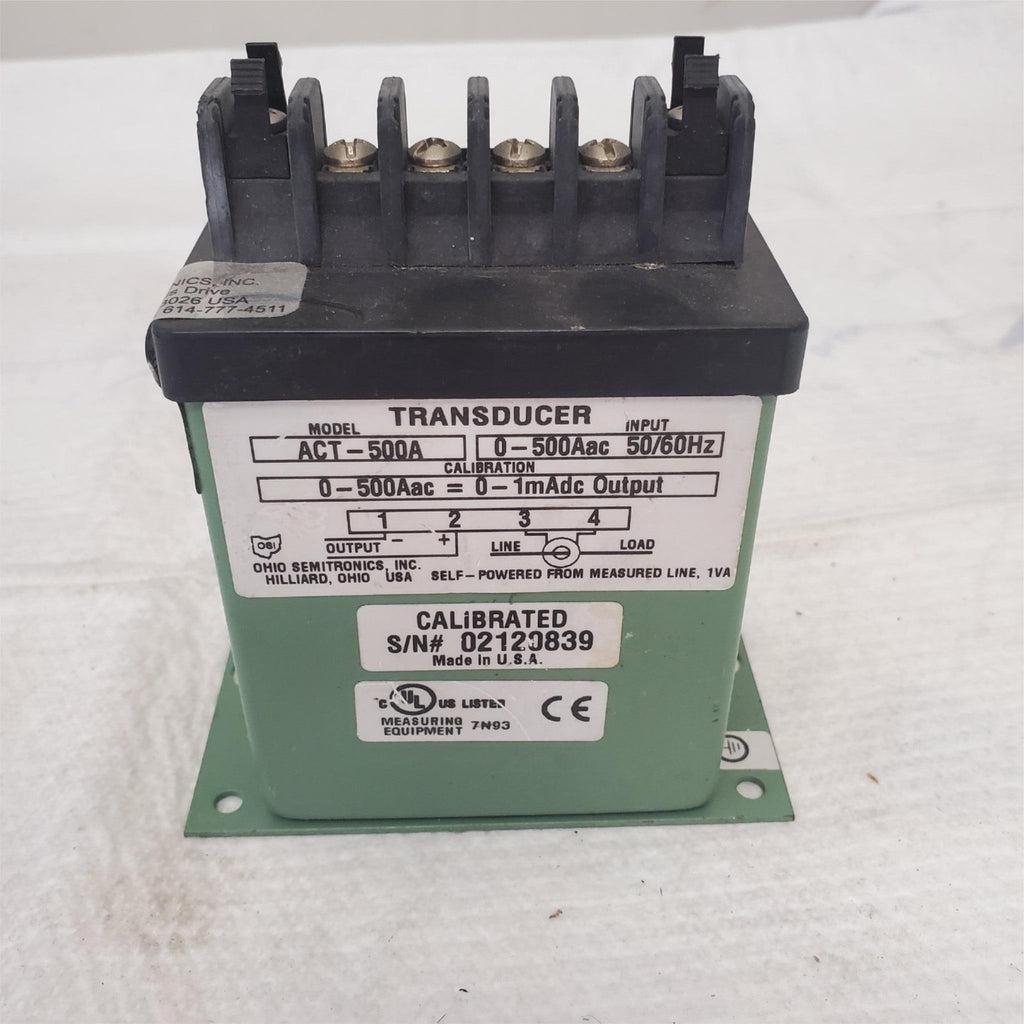 Ohio Semitronics AVT-500A Transducer