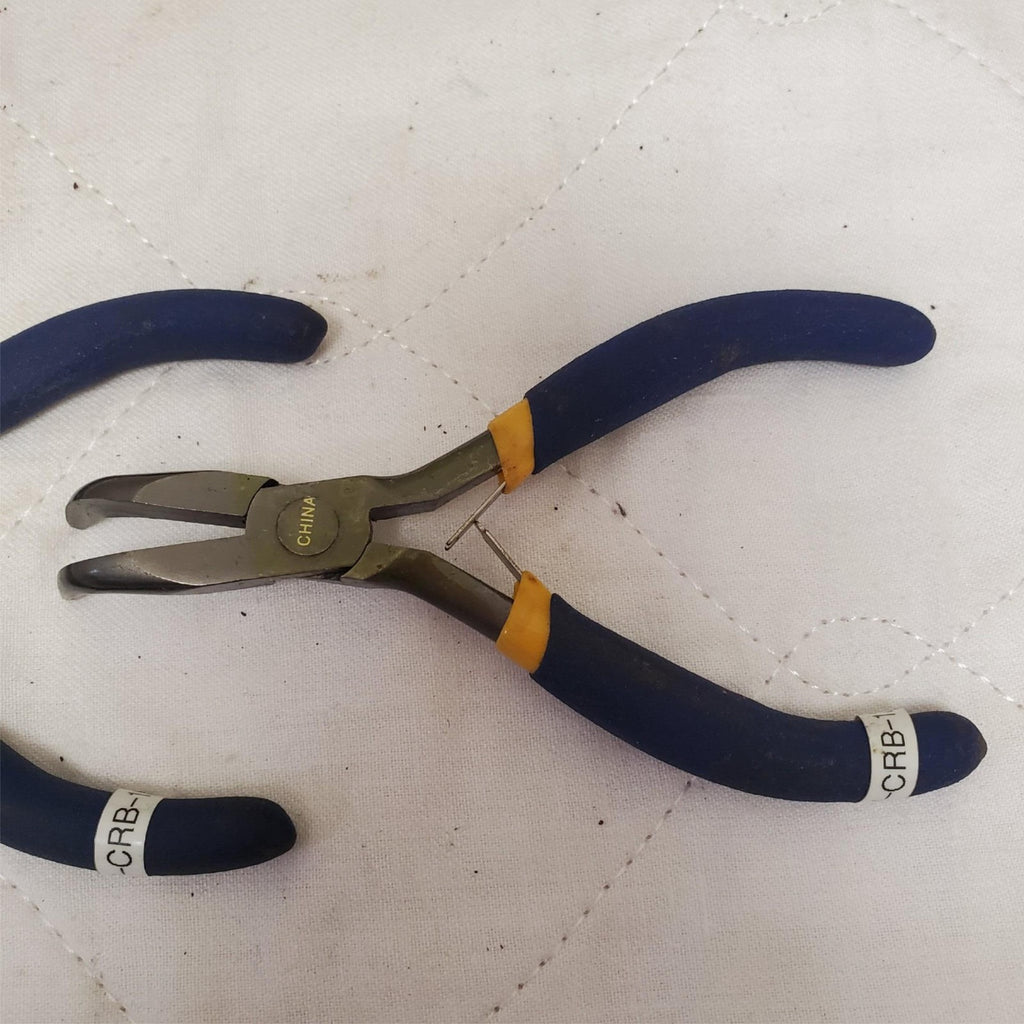 Lot of 4 Kobalt Chrome Nickel Jewelry Pliers with Dipped Handles LOT-665
