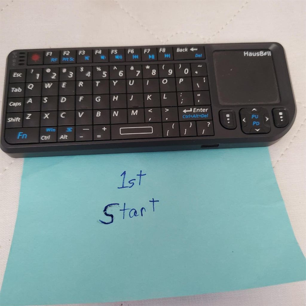 HausBell H6 Mini Wireless Keyboard Touchpad for PC Smart TV Made of China