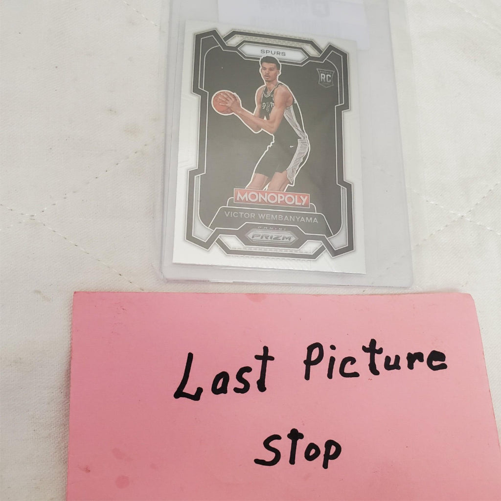 2023-24 Panini Prizm Monopoly Victor Wembanyama Spurs RC Rookie Card