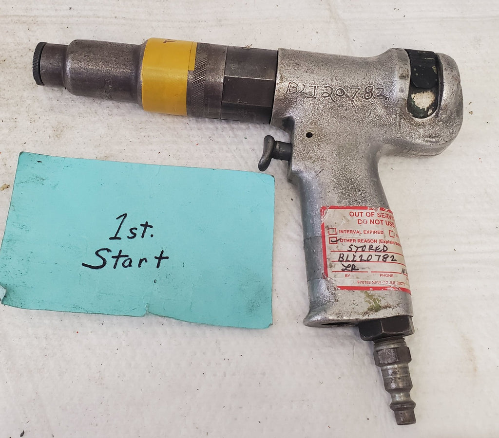Cleco 8RSAPT-10 Pneumatic Pistol Grip 1/4" Air Tool Screwdriver/Nutrunner TTT-20