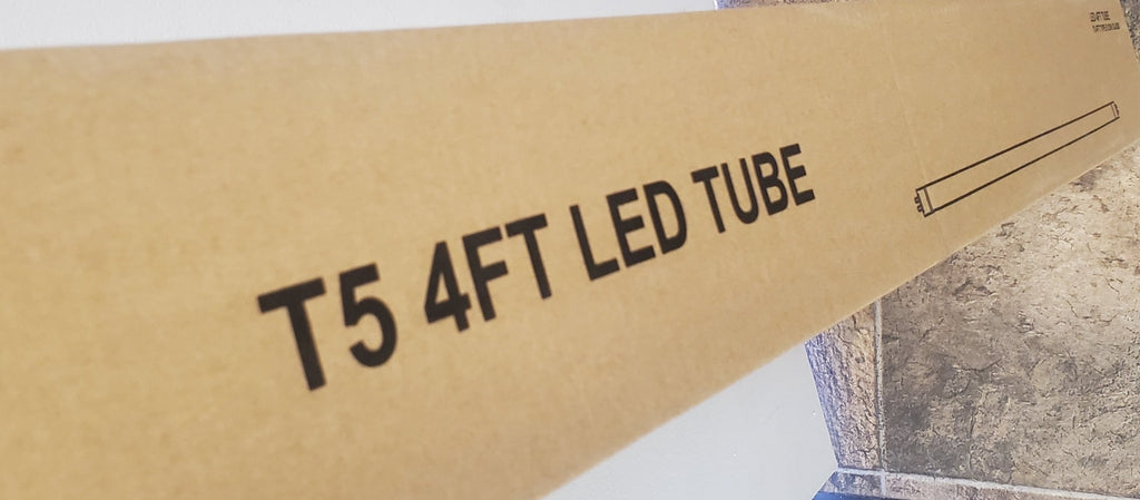 Lot of 25 T5 4FT 3500LM LED Tube Light 25W 4000K