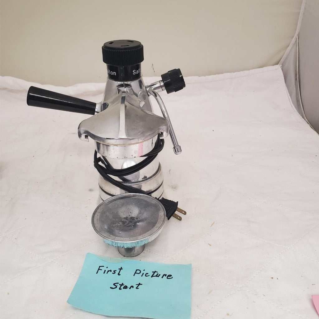 Vintage Salton EX3 Aluminum Italian Design Espresso Maker