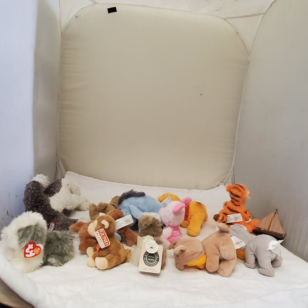 Vintage Disney Winnie the Pooh Plush Stuffed Animal Lot of 12