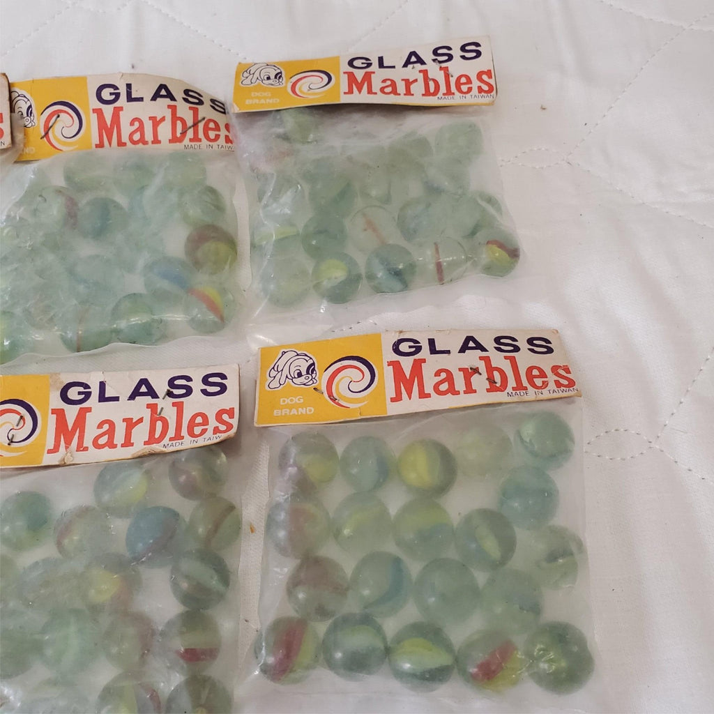 Pack of 10 Vintage Dog Brand Glass Marbles #3