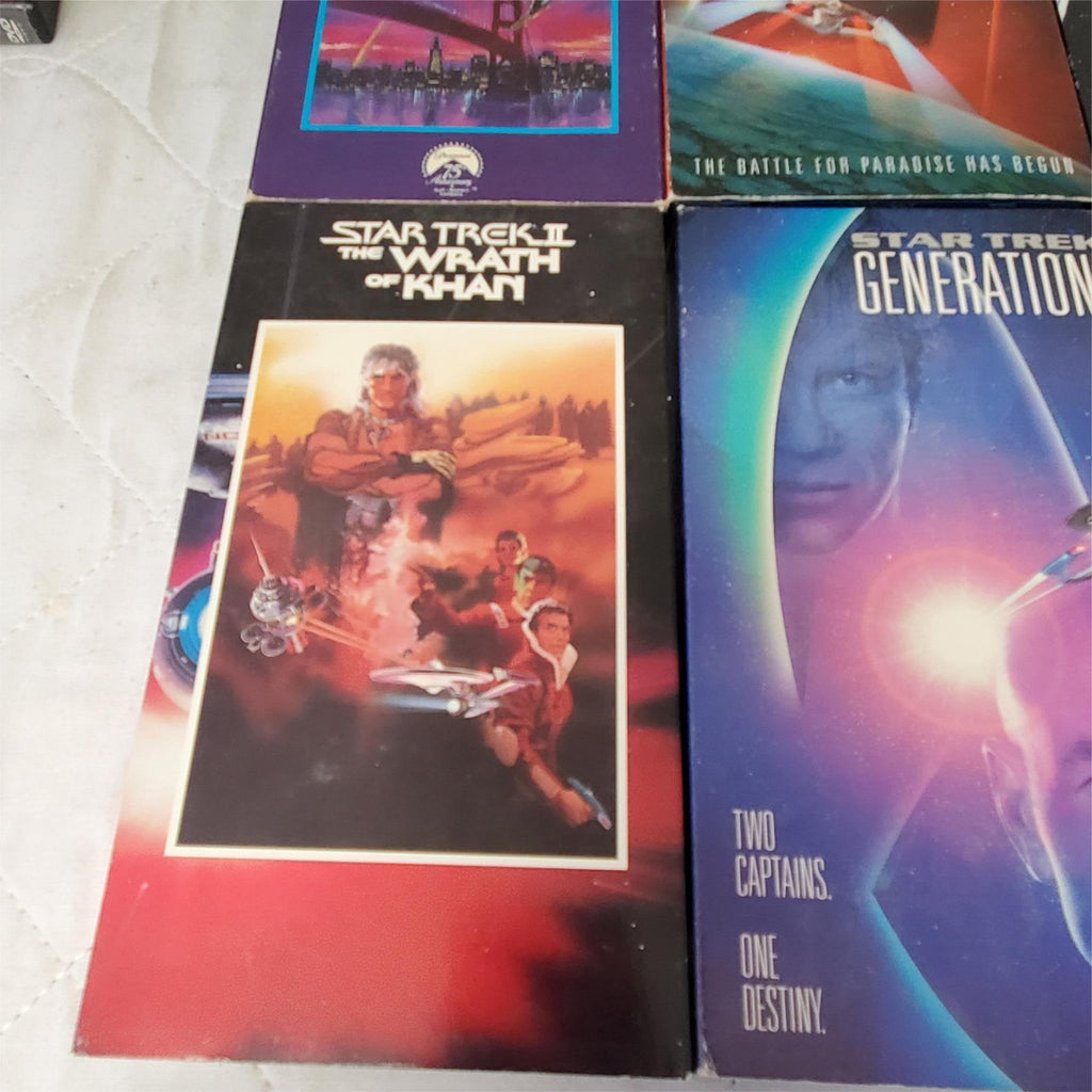 Star Trek II The Wrath of Khan, First Contact, A New Hope & More Original VHS