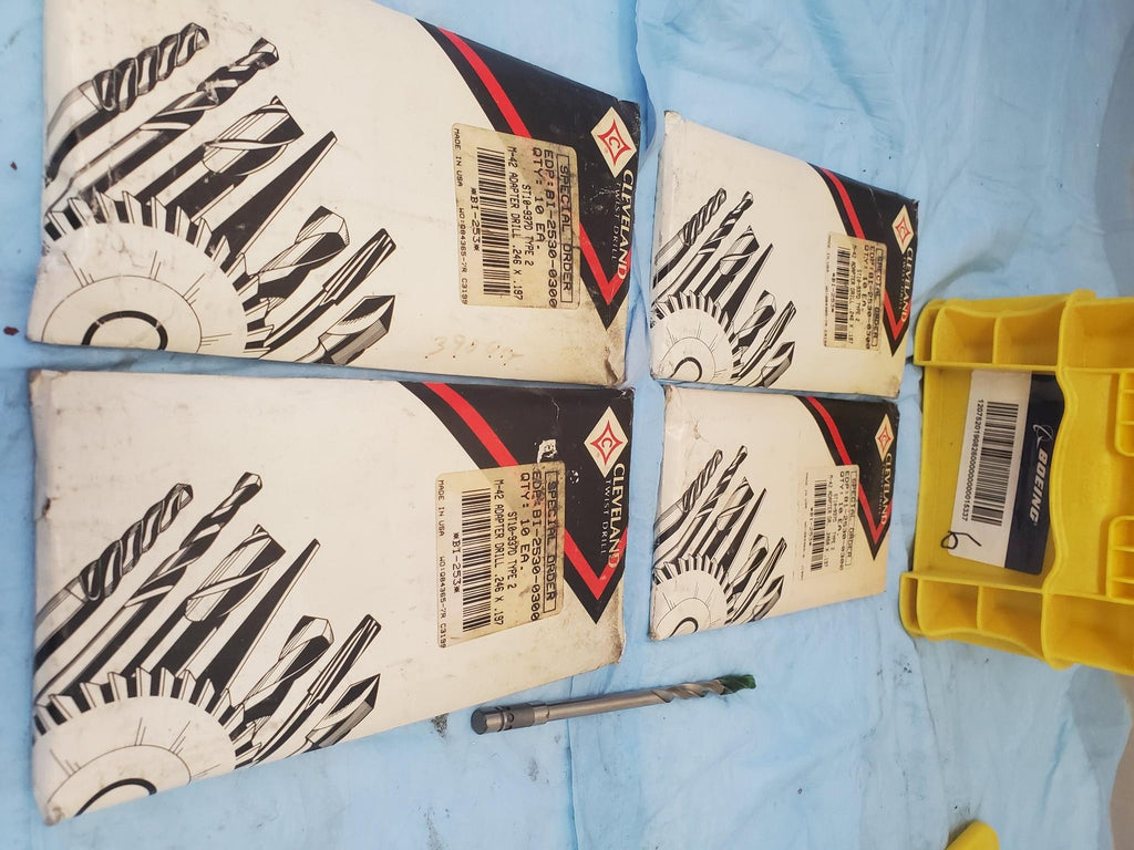 Cleveland Twist Drill Bit Jobber Length High Speed Steel Drills 