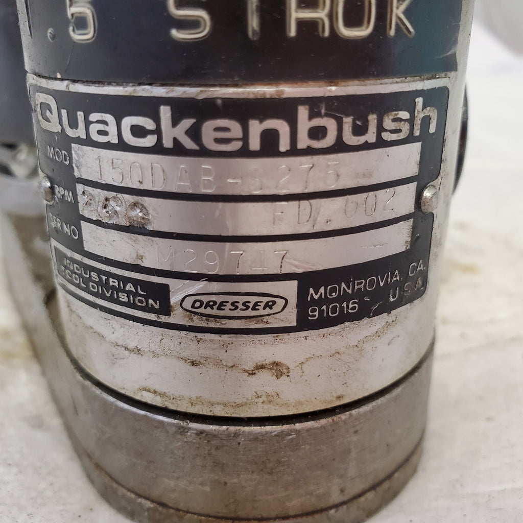QuackenBush 15QDAB-S275 Industrial Tool Division Pneumatic Drill Chuck MMM-4