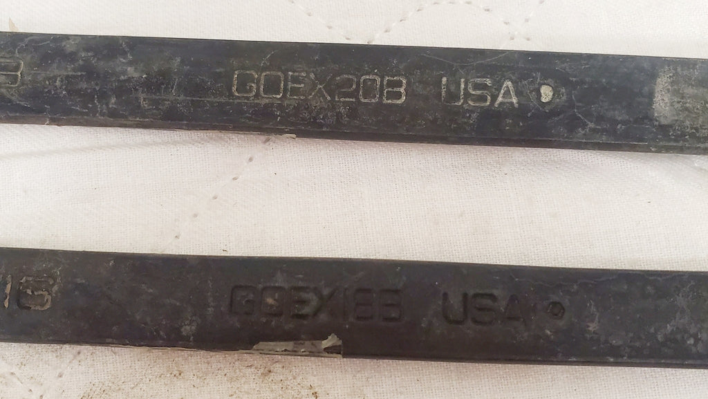 Lot of 4 Snap On Offset Combination Wrench LOT-752