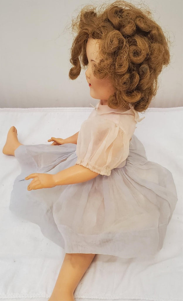 Ideal 1950s Shirley Temple Flirty Eyes Doll