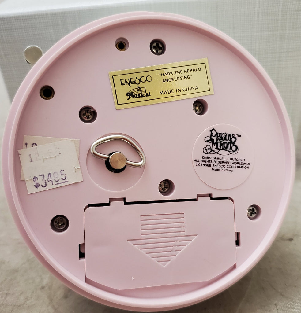 Enesco Precious Moments "Hark the Herald Angels Sing" Musical Box