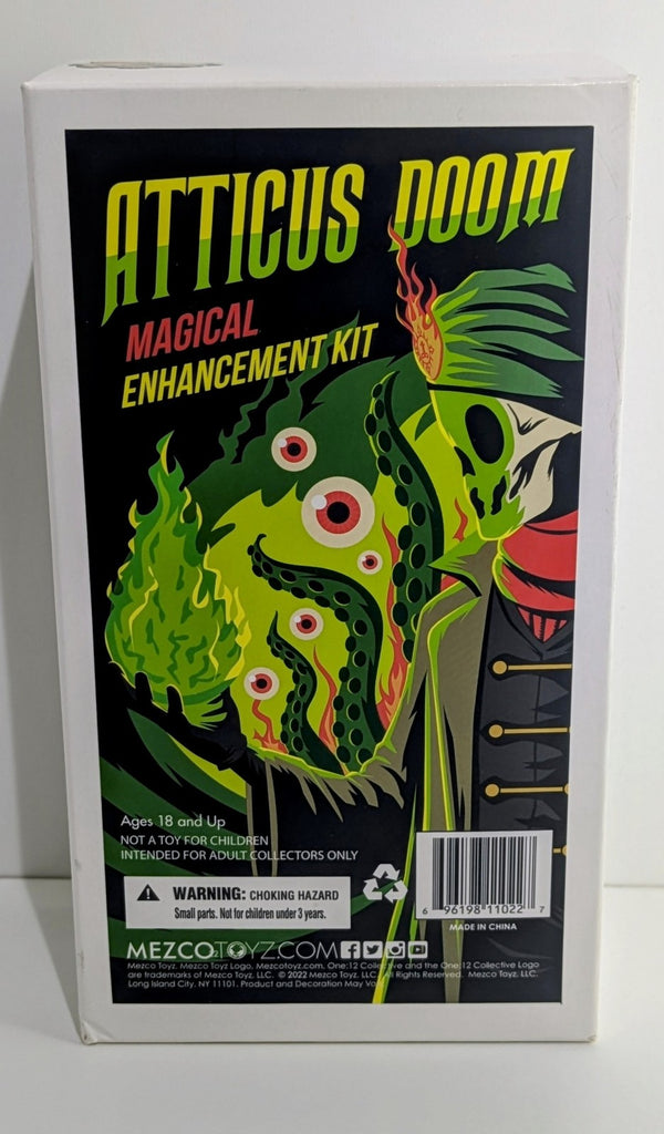 Mezco One:12 – Atticus Doom: Necroverse Edition + Magical Enhancement Kit