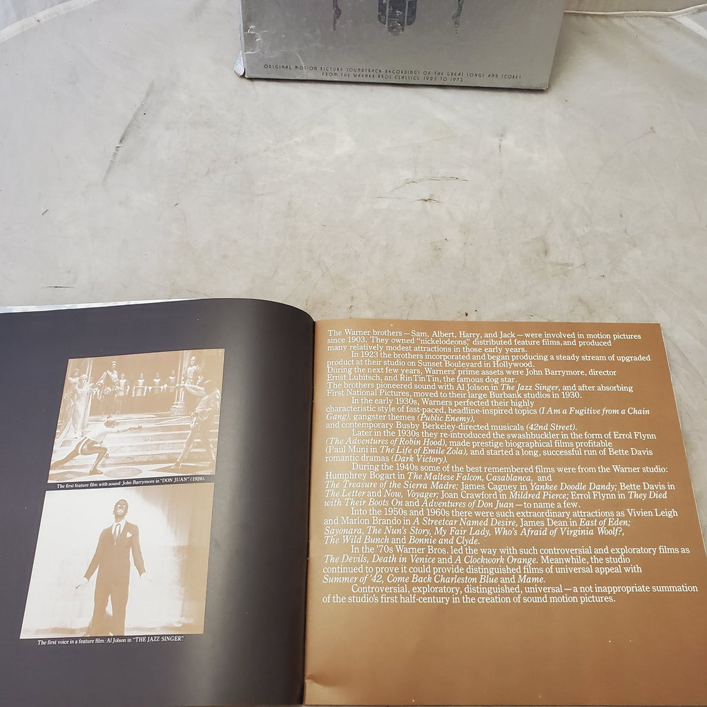 Warner Brothers - 50 Years of Film Music (Vinyl, 1973, 3-Record Box-Set)