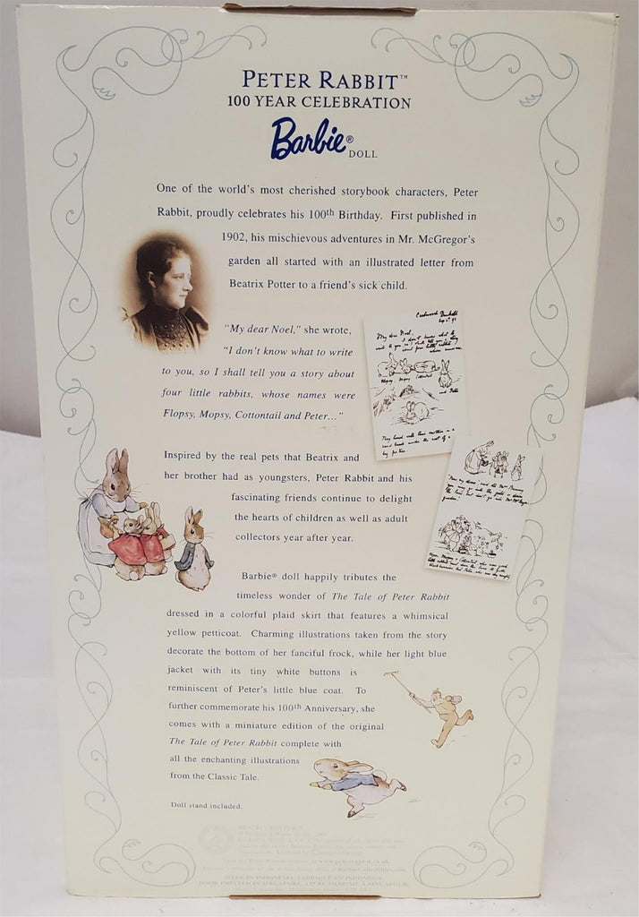 Barbie 2001 - Barbie Peter Rabbit 100 Year Celebration - Collector Edition
