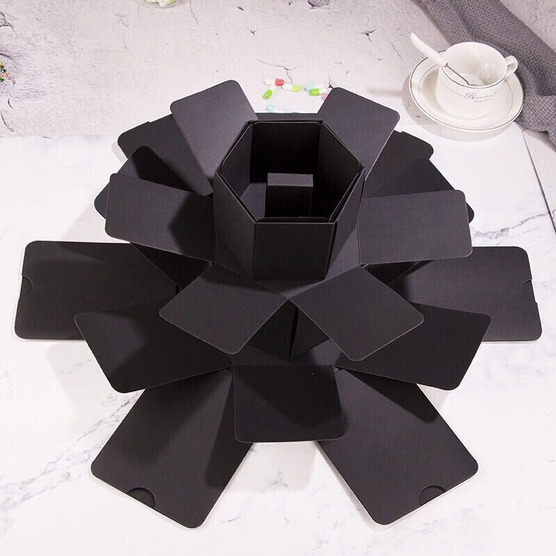 Surprise Explosion Box DIY Handmade Scrapbook Photo Album Wedding Gift Box