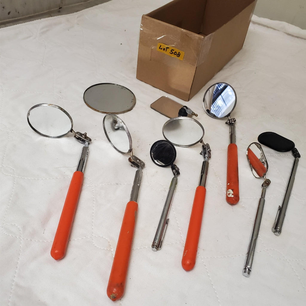 Lot of Telescopic Adjustable Inspection Mirror Automotive Repair Tool LOT-508