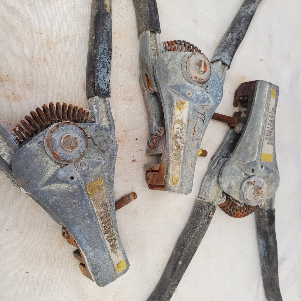 Lot of 3 Electrical Wire Stripper Spring-Loaded Tool LOT-147