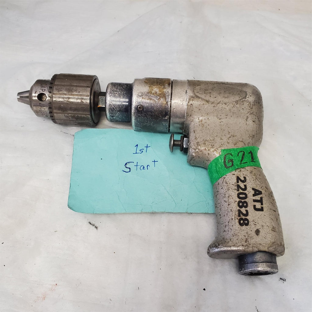 Dotco Pistol Grip Pneumatic Heavy Duty Air Drill Air Tool G21