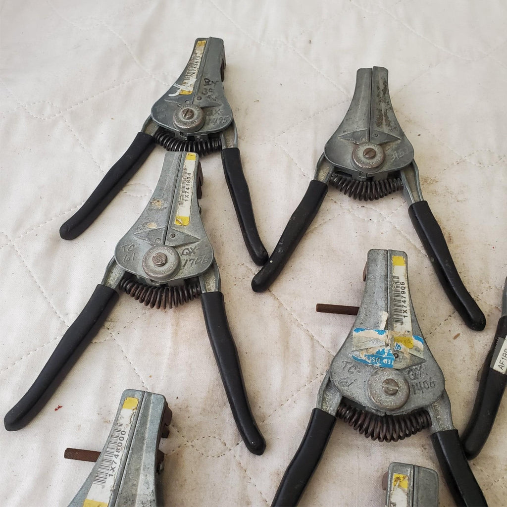 Lot of Vintage Custom Stripmaster Wire Stripper Hand Tools Lot 210