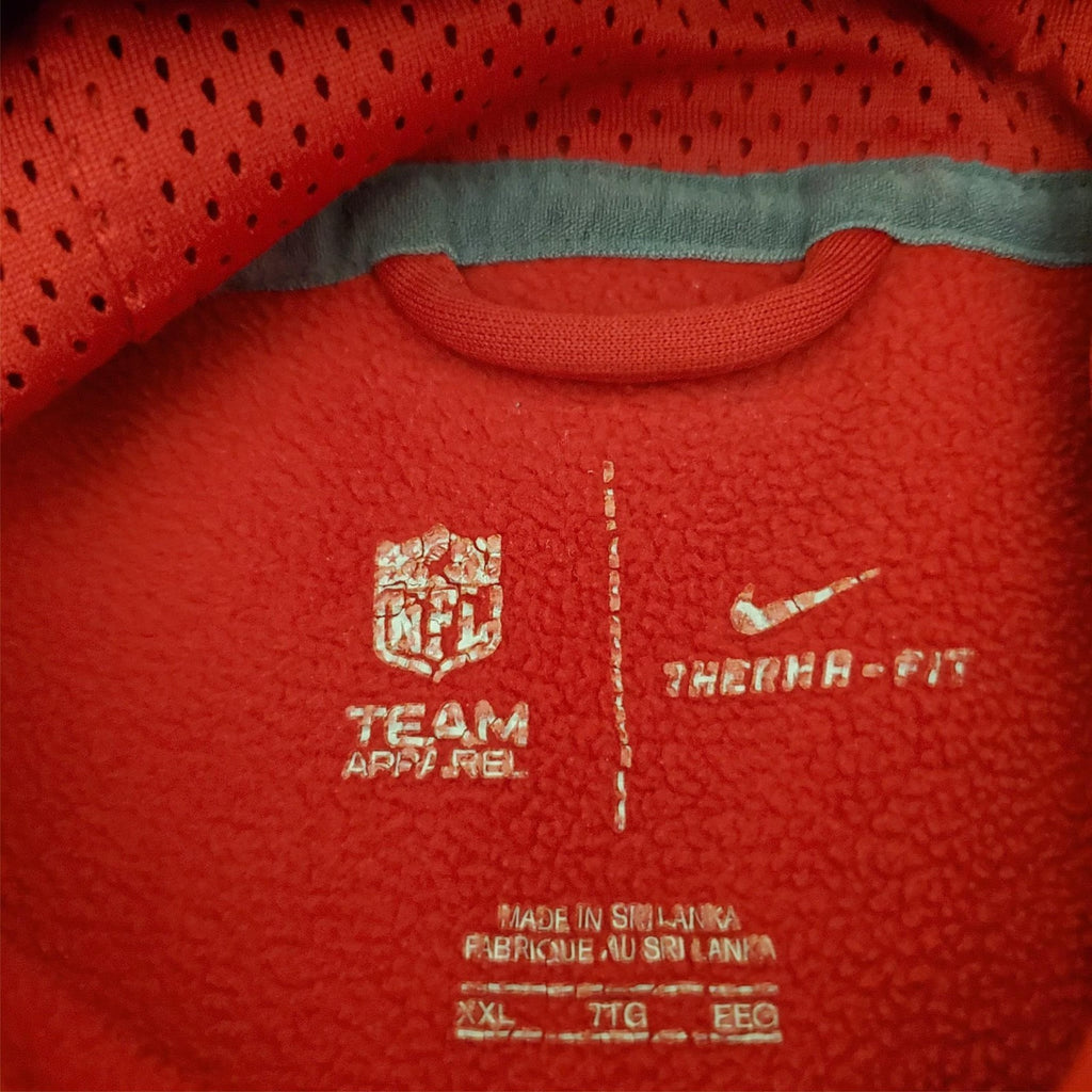 Nike Mens 49ers XXL Team Apparel Therma FIT Hoodie