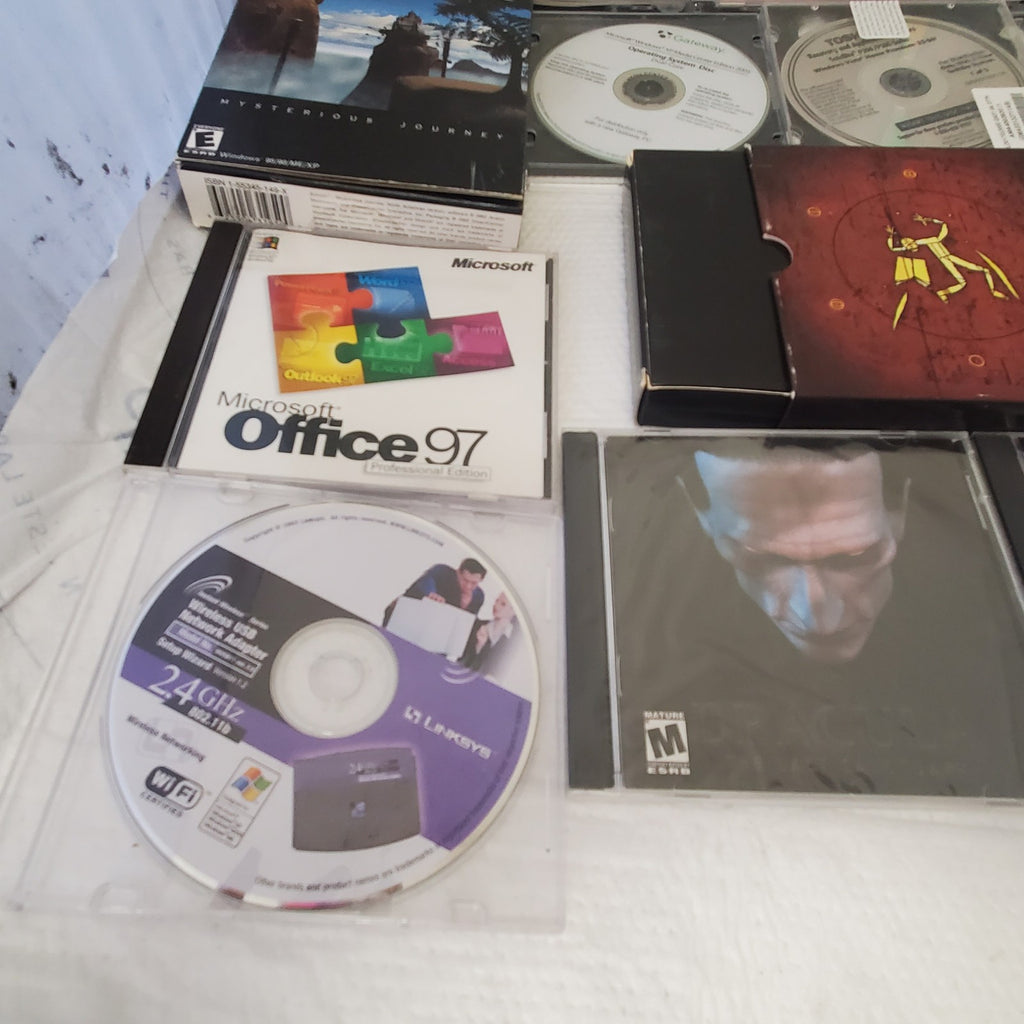 Lot of PC Video Games and Programs Myst III Exile The Beast Within Disc