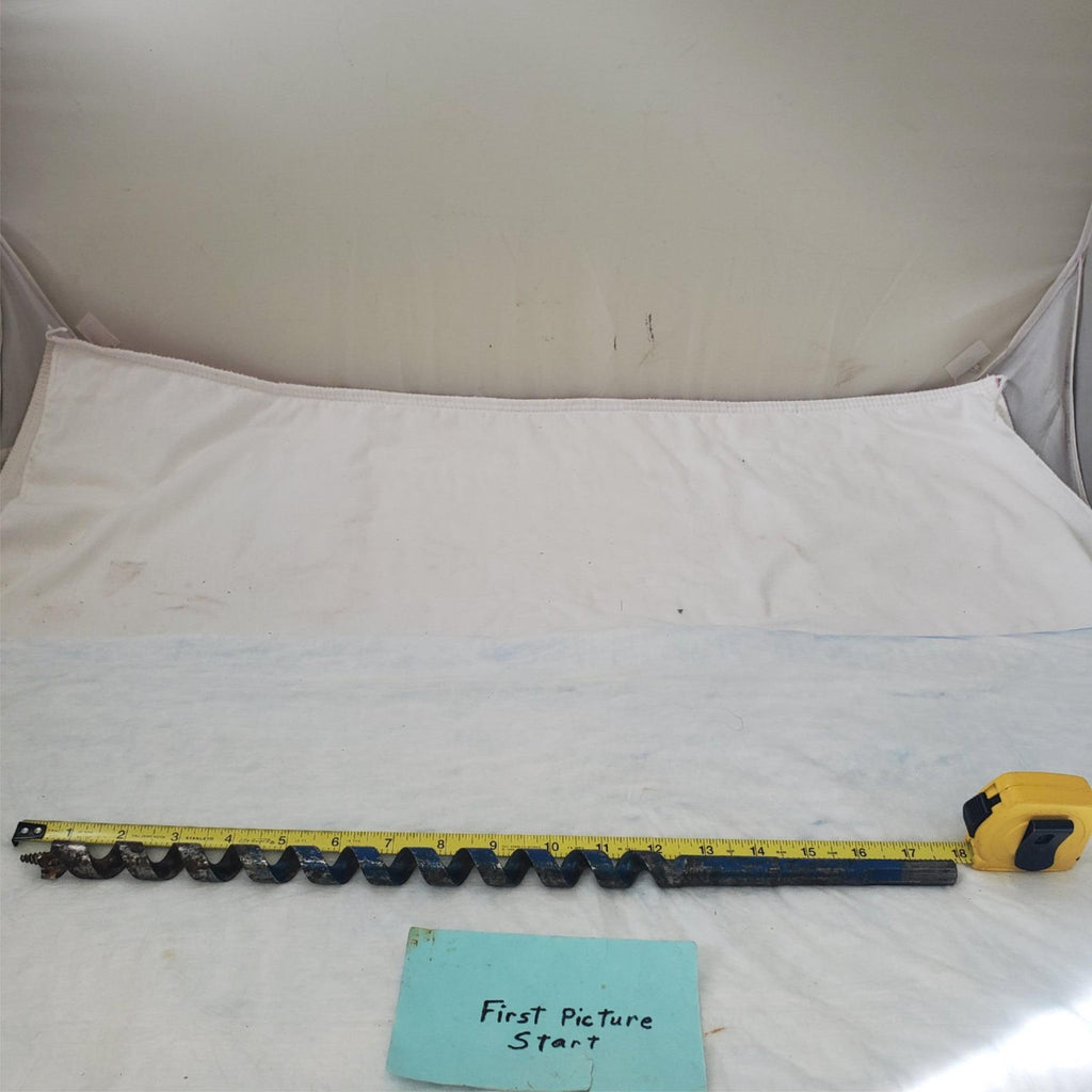 Vintage 18" Auger Wood Drill Bit