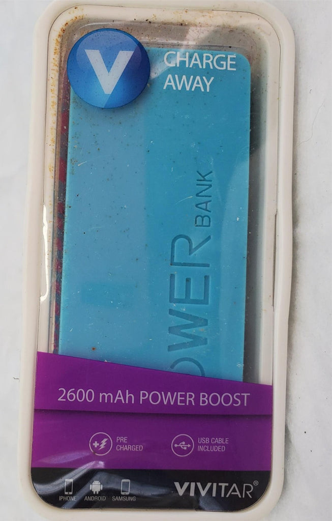 Vivitar 2600 MAH Power Boost - Blue