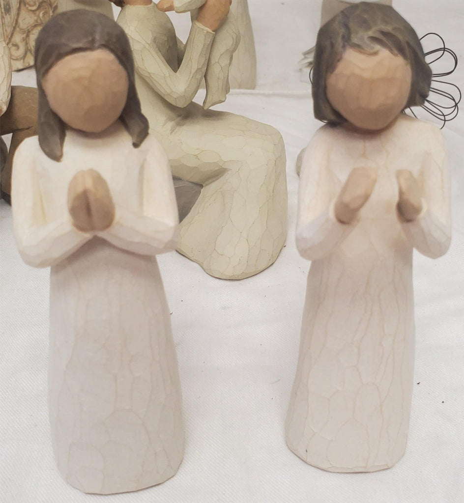Lot of Willow Tree Wisdom Sculpted Hand-Painted By Susan Lordi