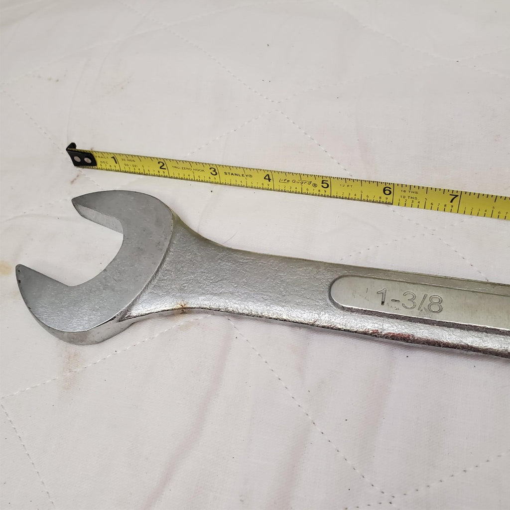Pittsburgh 1-3/8" 18.5Inch Long Angled Head Open End Wrench AB-12