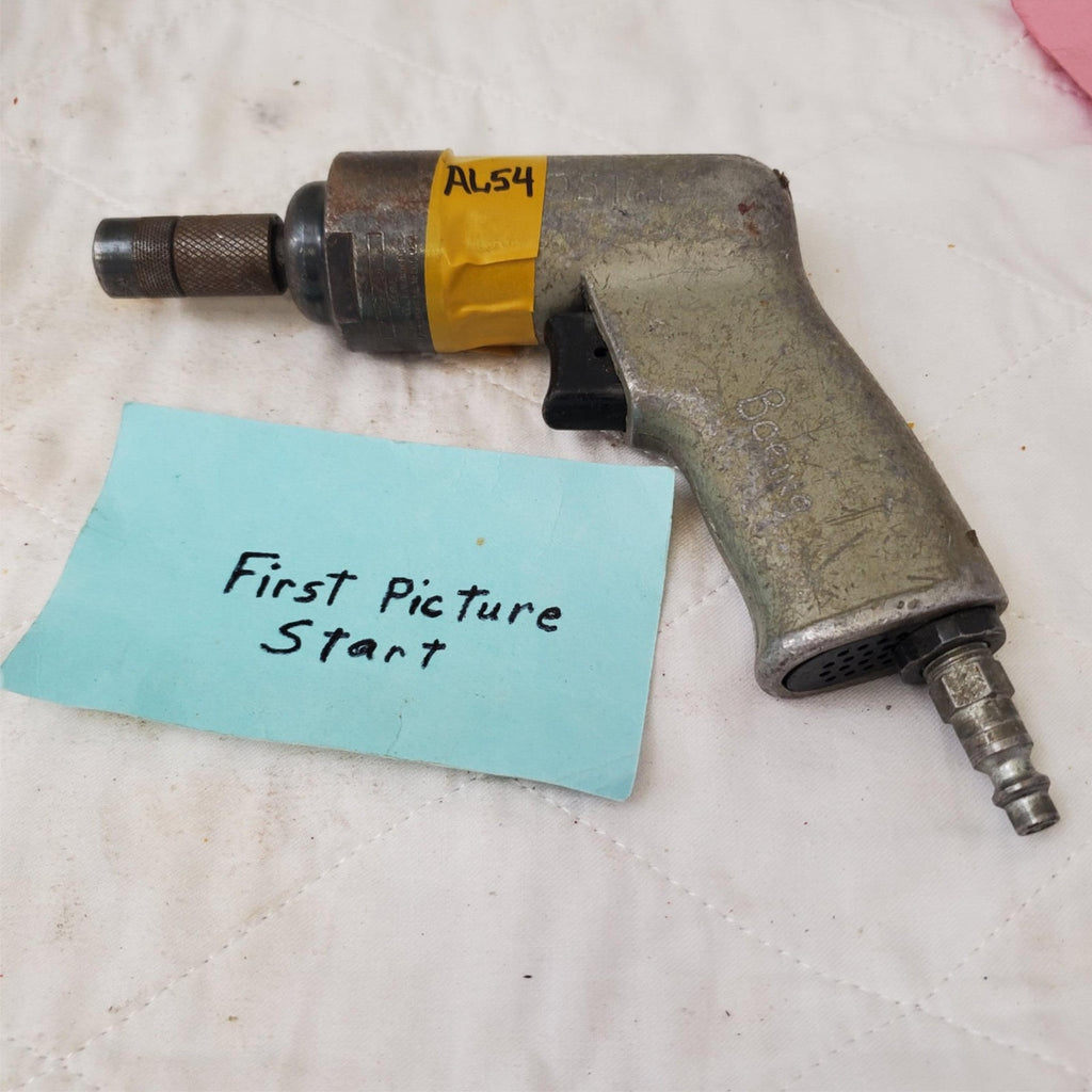 Rockwell JM375 Pistol Grip Pneumatic Air Drill Air Tool AL54
