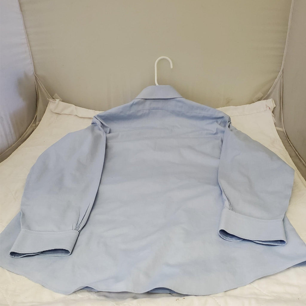 Brooks Brothers Button Up Shirt Mens Large 16 1/2 33 Blue Long Sleeve