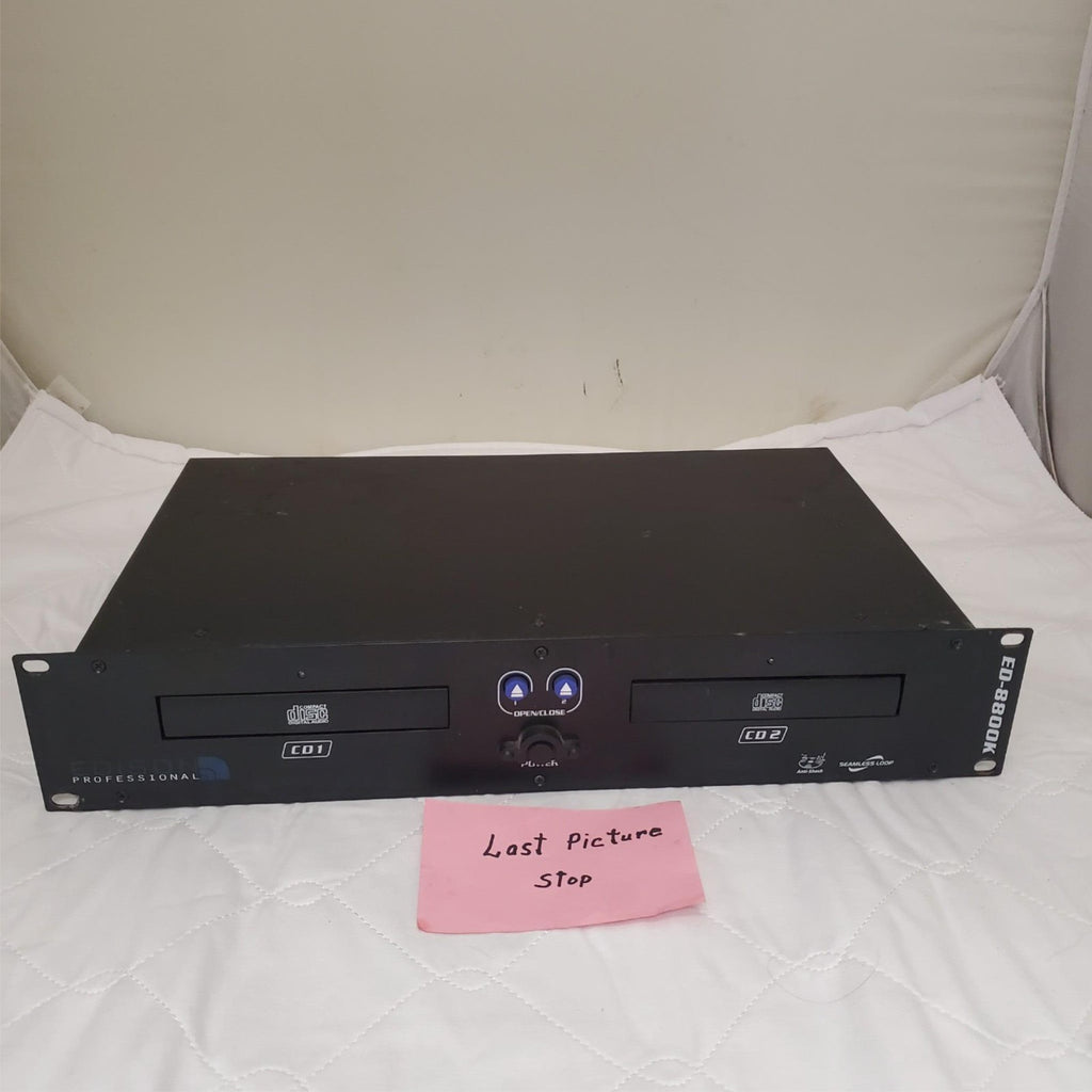 Edison Professional ED 8800K Dual CD Player
