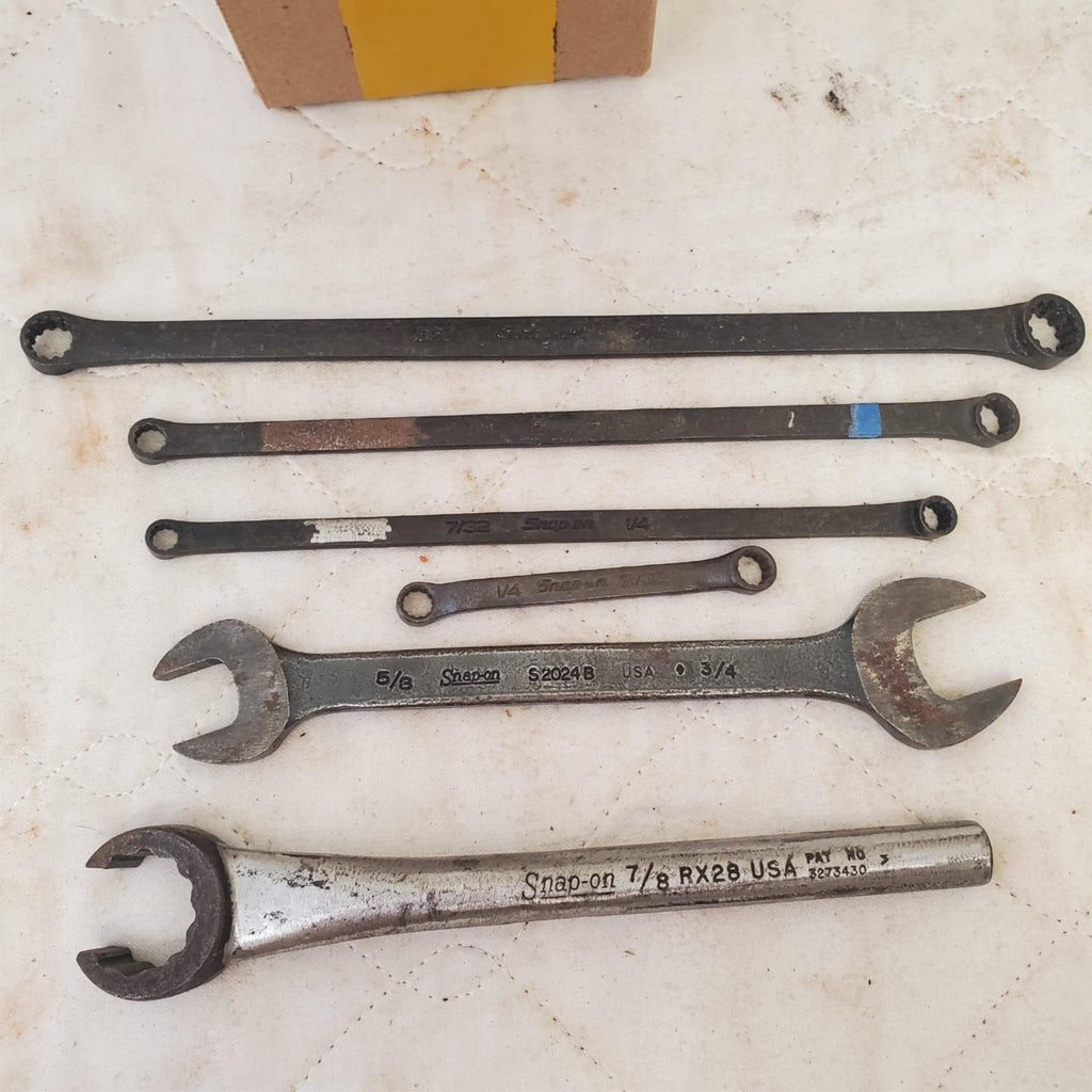 Lot of Snap-On Open End Wrench, Double Offset Box Wrench & other Wrench LOT 555