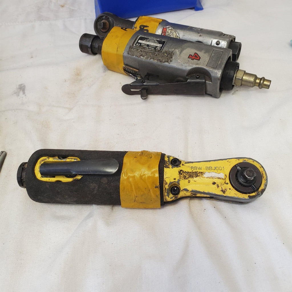 Lot of Assoretd  Pneumatic Air Ratchet Wrench & Nut Runner  LOT-166
