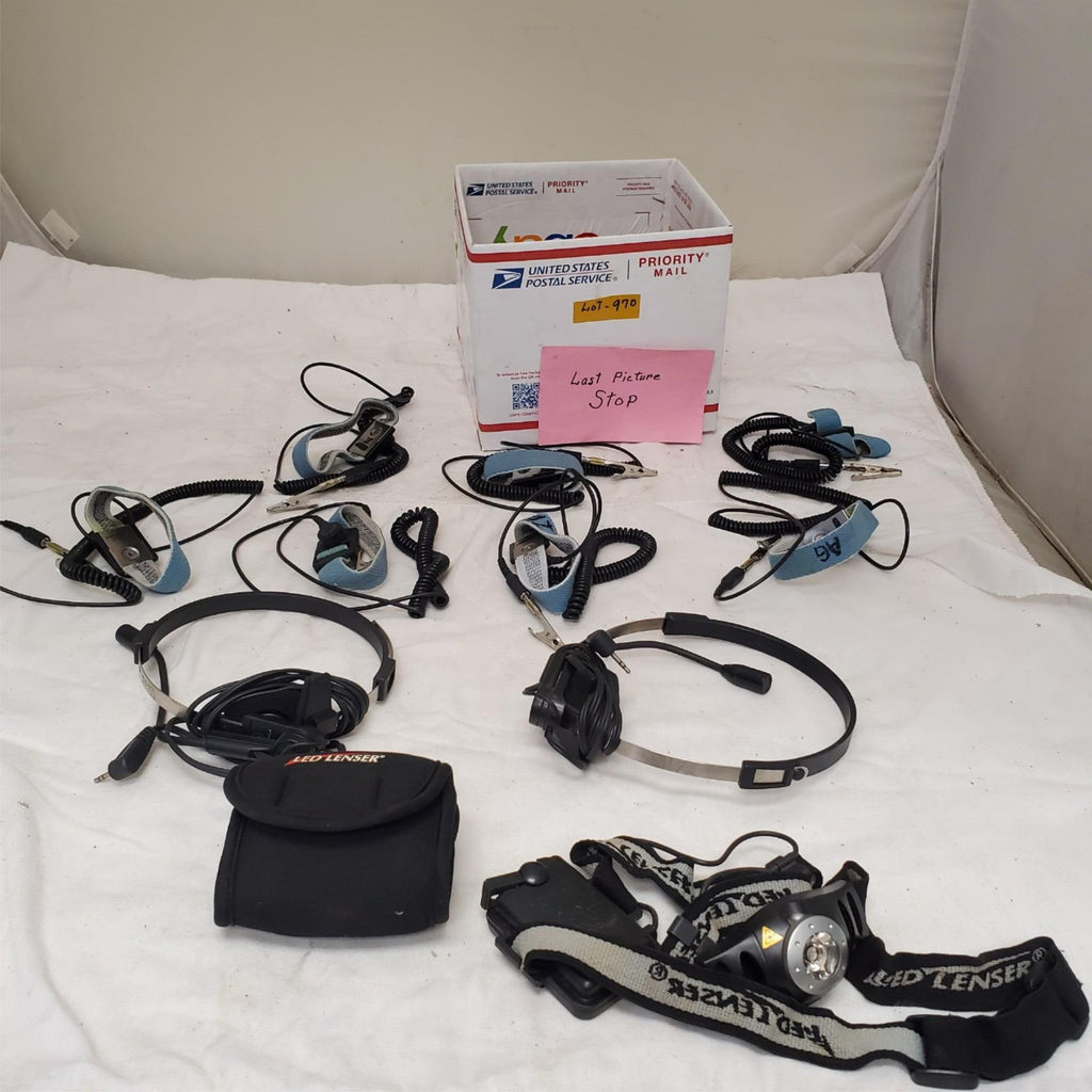 Lot of 11 piece  Led Lenser Anti Static ESD Adjustable Wrist Strap Lot-970