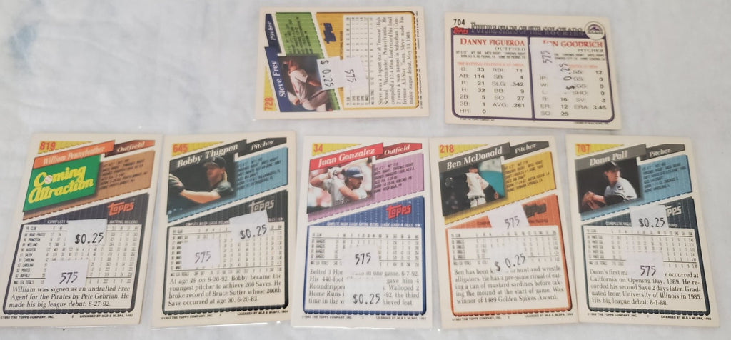 Topps Gold Coming Attraction and More Baseball Trading Cards