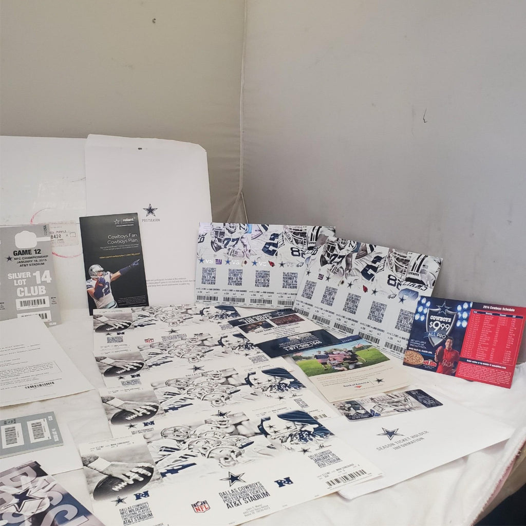 Dallas Cowboys 2014 Season Tickets Collection