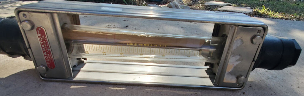 Fischer and Porter Flow Meter Flowrator Tube